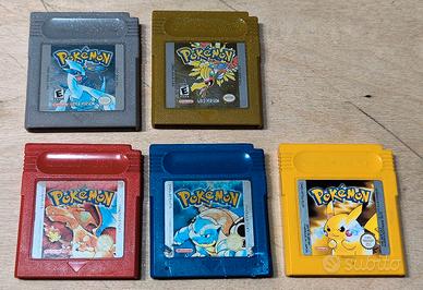 Nintendo gameboy giochi Pokemon