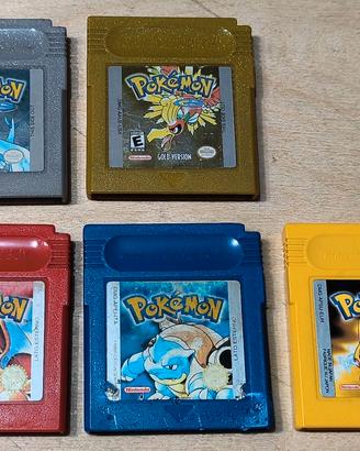 Nintendo gameboy giochi Pokemon