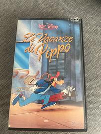 VHS “Le vacanze di Pippo” Walt Disney
