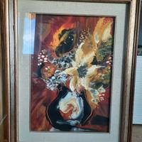 Quadro vaso di fiori di Giandante X