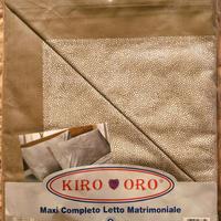 Completo Letto Matrimoniale KIRO ORO – Maxi