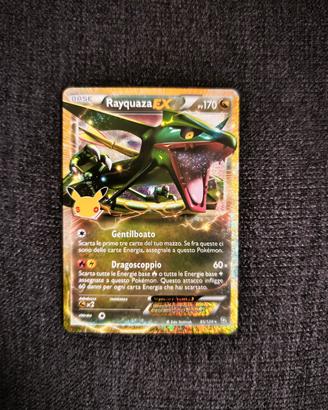 Pokémon 30° anniversario Rayquaza EX ita