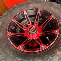 Cerchi moose e gomme x polaris rzr xp 1000