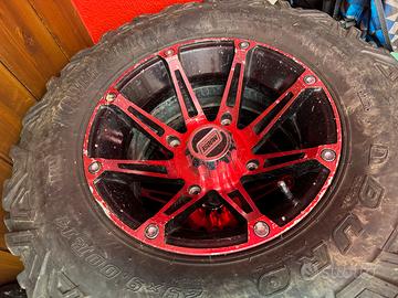 Cerchi moose e gomme x polaris rzr xp 1000