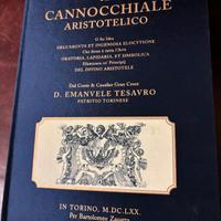 Libro.       Il cannocchiale aristotelico.