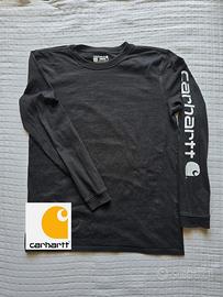 Carhartt maniche lunghe nera S loose fit Vintage