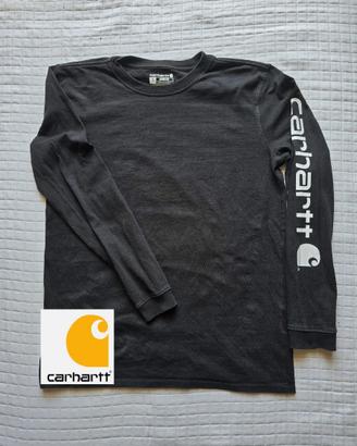 Carhartt maniche lunghe nera S loose fit Vintage