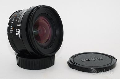 Nikon AF 20mm f2.8 1:2.8 obiettivo Nikkor 