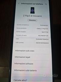 galaxy z flip 3g 