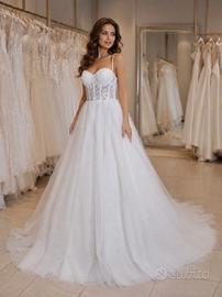 Abito da sposa firmato nuovo in pronta consegna 