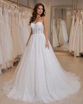 Abito da sposa firmato nuovo in pronta consegna 