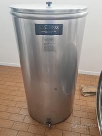 serbatoio inox 400 litri alimentare