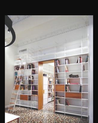 PARETE DOPPIA LIBRERIA DA LOFT DE PADOVA