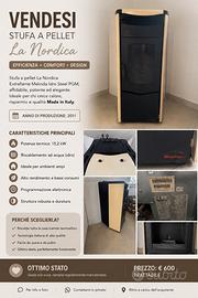 Termostufa a Pellet La Nordica