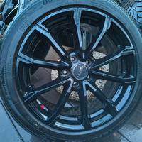 Cerchi in lega Mak Da Vinci 7,5x17 5x108 ET44 Neri