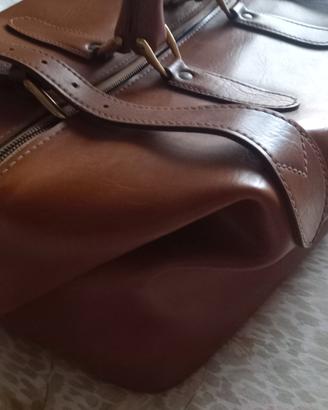 Borsone in pelle vintage 