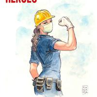 Lockdown Heroes - Milo Manara