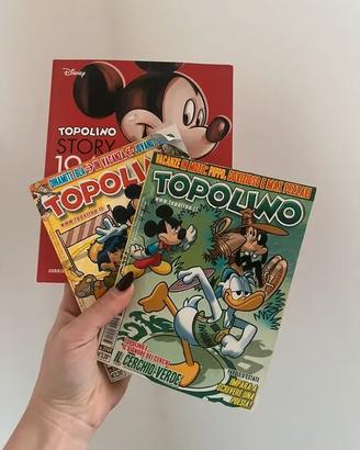 Lotto Topolino vintage + volume Topolino Story 194