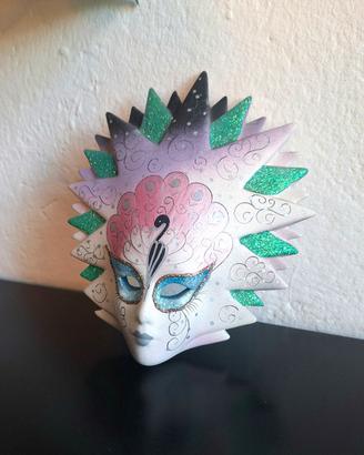 🎭 Maschera decorativa artigianale stile Veneziano