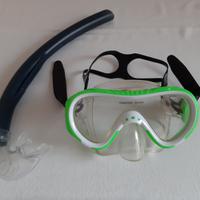 Maschera e tubo