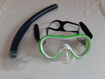 Maschera e tubo