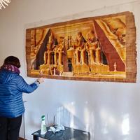 Pittura su Papiro originale Egiziano