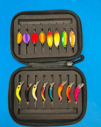 Lotto Esche Trout Area / Spinning + Astuccio