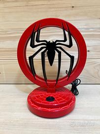 Lampada LED in legno - SPIDERMAN - Uomo Ragno