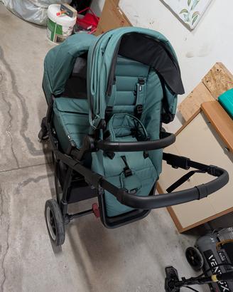 passeggino Thule Sleek Verde - 2 posti
