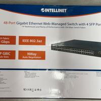 Switch 48 Port Gigabit Ethernet Web Managed