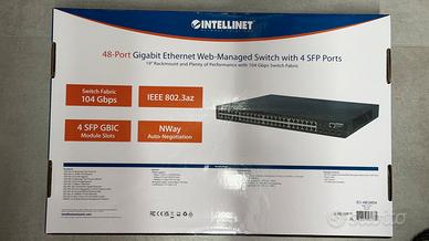 Switch 48 Port Gigabit Ethernet Web Managed