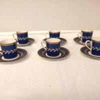 Servizio 6 tazzine porcellana Elisabeth Seltmann