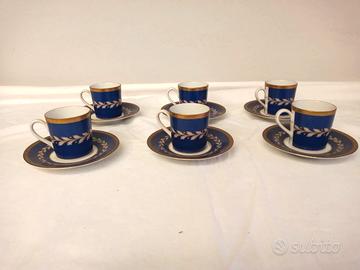 Servizio 6 tazzine porcellana Elisabeth Seltmann