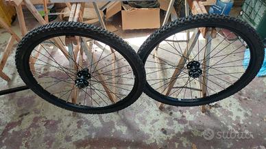 shimano deore xt ruote cerchi 26 mtb 