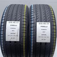 2 GOMME 215 45 17 PIRELLI RIF3281