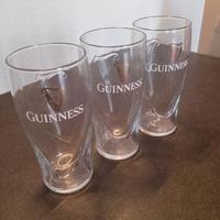 Bicchieri da birra GUINNESS 0,5L NUOVI