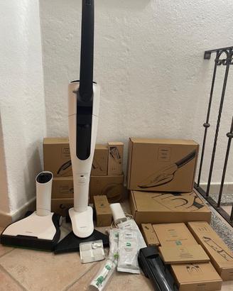 Vorwerk Folletto VK7s + base lavapavimenti – 2023