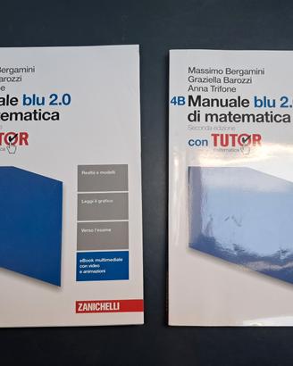 Manuale blu 2.0 di Matematica Zanichelli, 2a Ed.