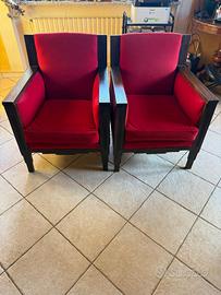 Coppia poltrone inizio 1900