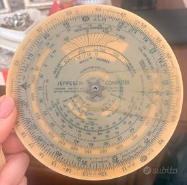 Computer di volo Jeppesen CR-3 con custodia