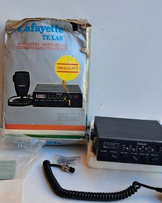 Baracchino CB Ricetrasmettitore Lafayette Texas 40