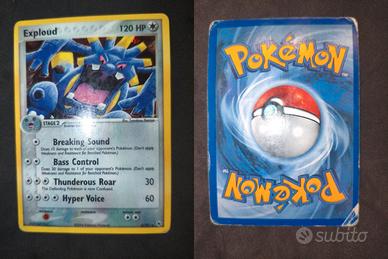 Carta Pokémon Exploud HL6 ENG holo