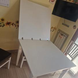 tavolo cucina complet di sedie