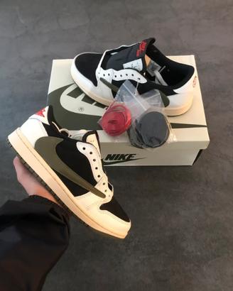 Scarpe da basket Air Jordan1 "Medium Olive"  T.45