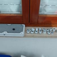 radiatore 240 mm e  raccordi corsaire