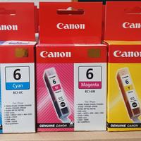 Cartucce Canon BCI-6C BCI-6M BCI-6Y