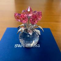 vasetto con boccioli Swarovski 