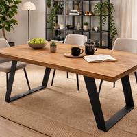 Tavoli in rovere massello o impiallacciato