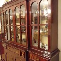 Vetrina, bacheca in legno massello artigianale