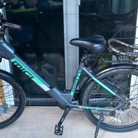 E-City Bike Liberty Grey/Green di MiGi